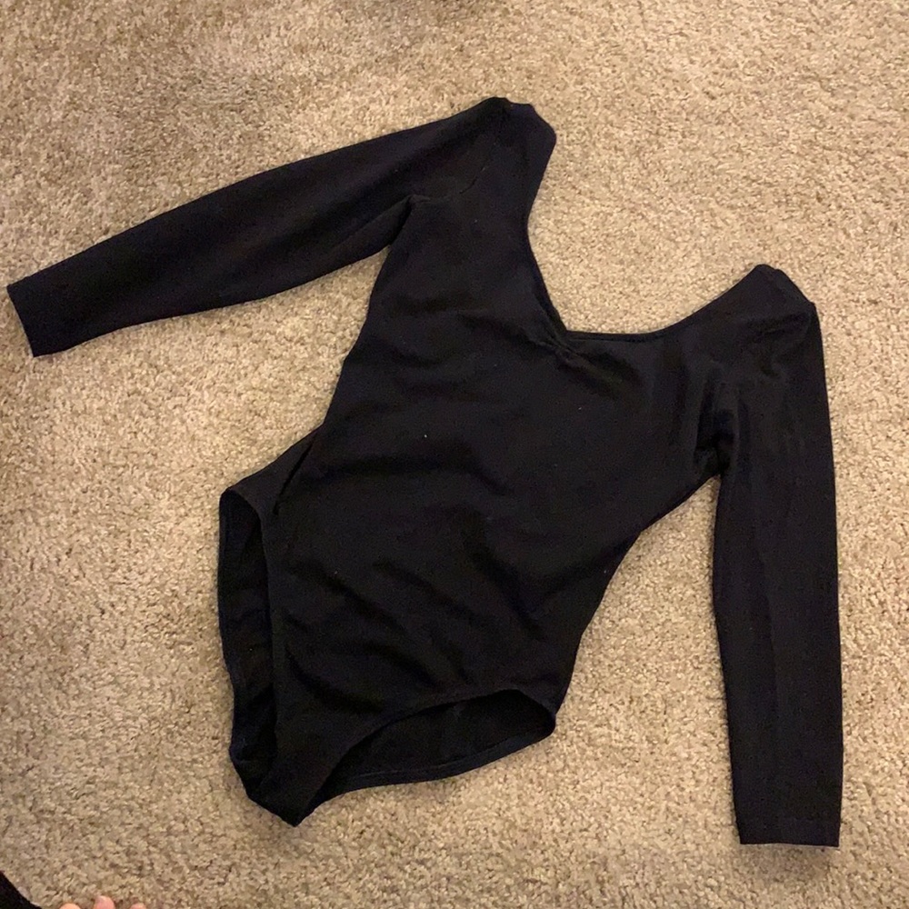 Bloch classic 3/4 sleeve leotard - M